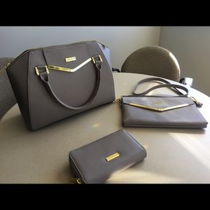 Purse/crossbody/wallet combo nwot Joy & Iman